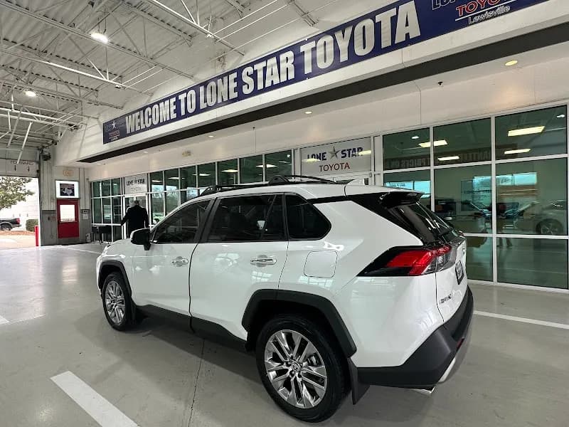 View of Lone Star Toyota of Lewisville in Lewisville, TX