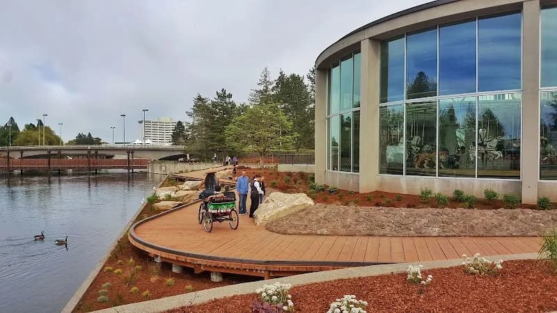 View of Looff Carrousel in Spokane, WA