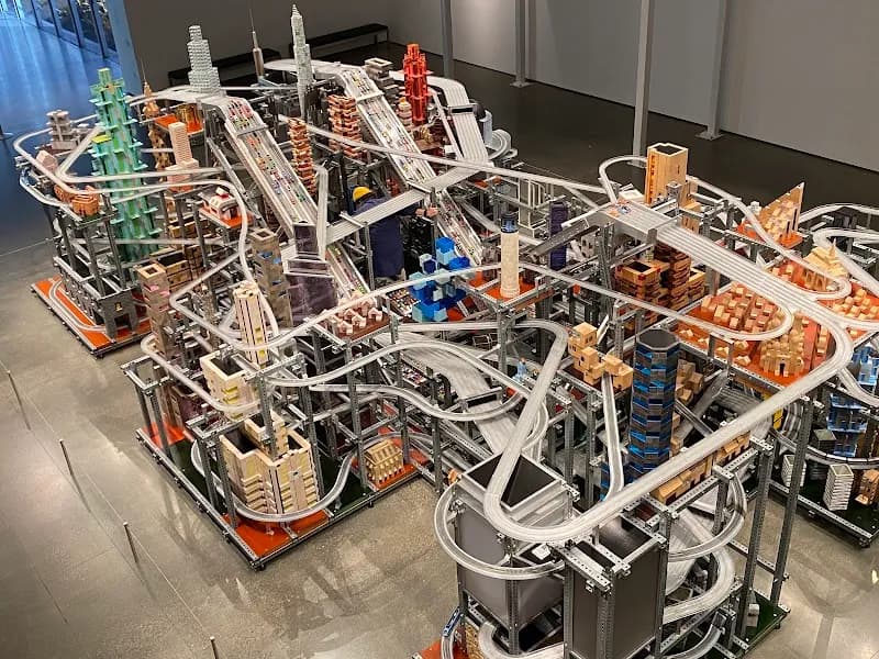 View of Los Angeles County Museum of Art in Los Angeles, CA