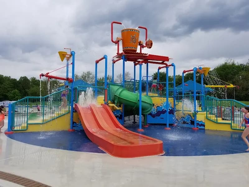 View of Lower Huron Metropark - Turtle Cove Family Aquatic Center in Belleville, IL