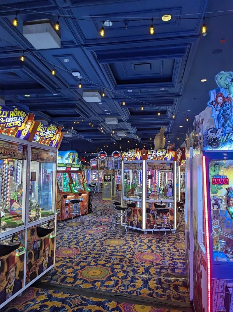 View of Lucky Snake Arcade & Sports Bar at Showboat in Atlantic City, NJ