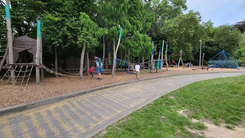View of Ludieke Speelparadijs in Louvain (Leuven), VBR