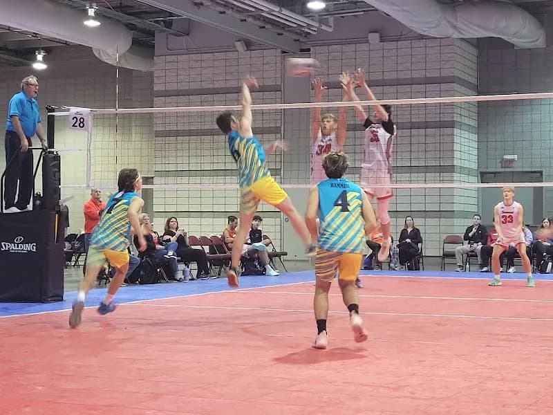 View of Lumber City Volleyball Club in North Tonawanda, NY