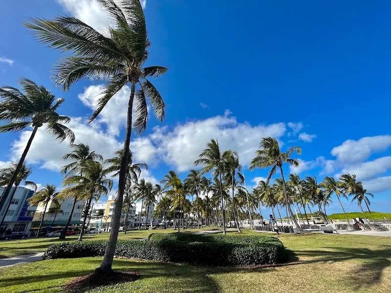 View of Lummus Park in Miami, FL