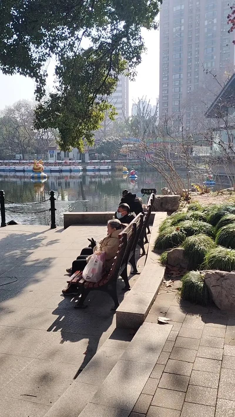 View of Luwan Park in Shanghai, SH