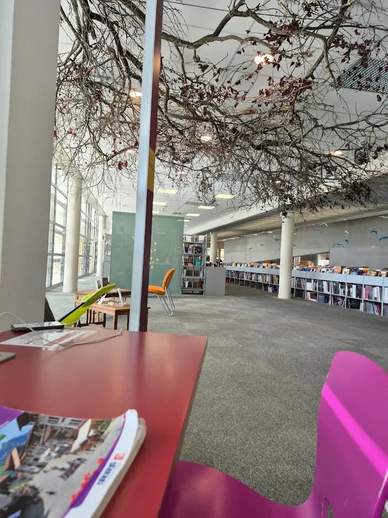 Médiathèque Astrolabe library in Melun, IDF