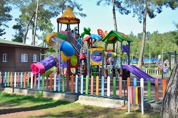 Macera Ormanı playground in Kepez, Antalya