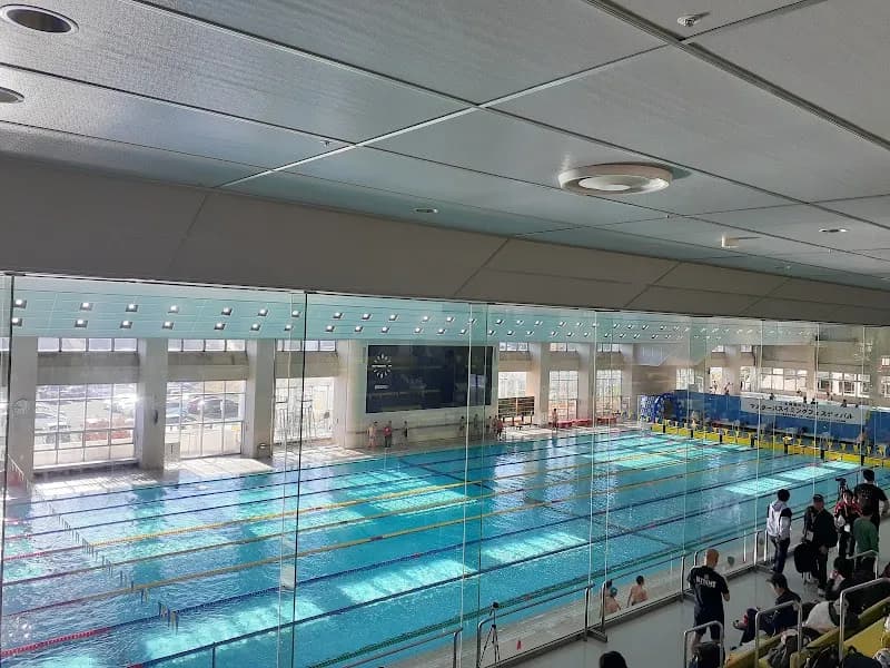 Machida Municipal indoor pool gym in Machida, Tokyo