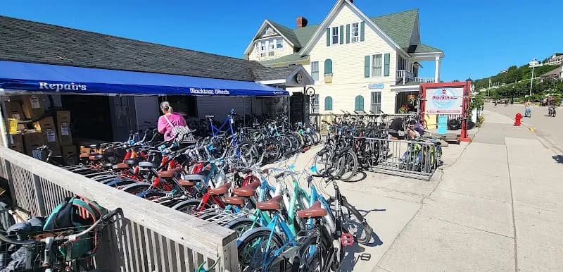 View of Mackinac Wheels in Mackinac Island, MI