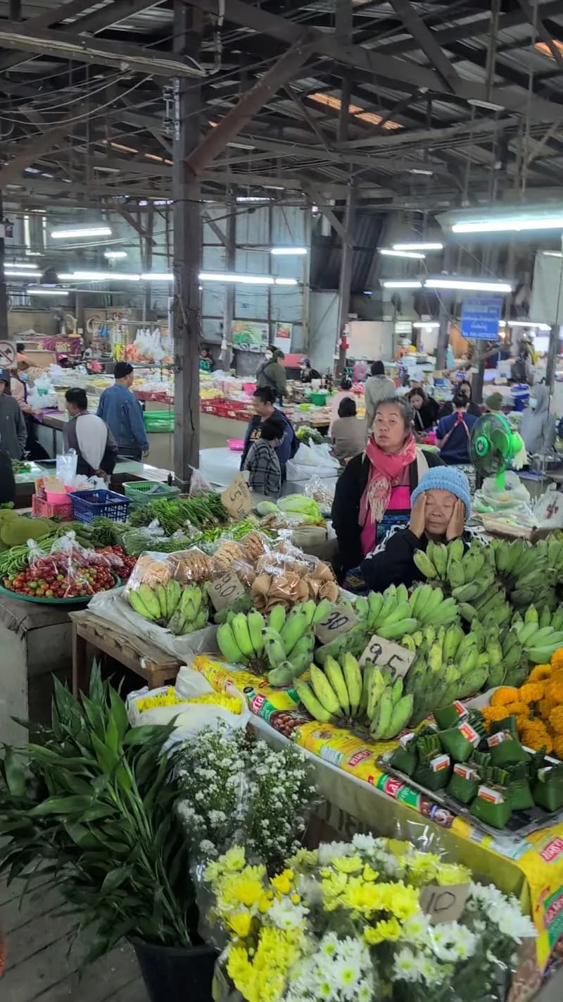 View of Mae Rim Market in Mae Rim, CM