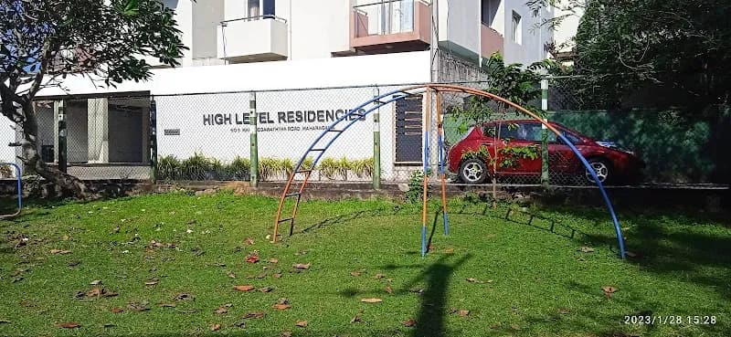 View of Maharagama Central Park in Maharagama, WP