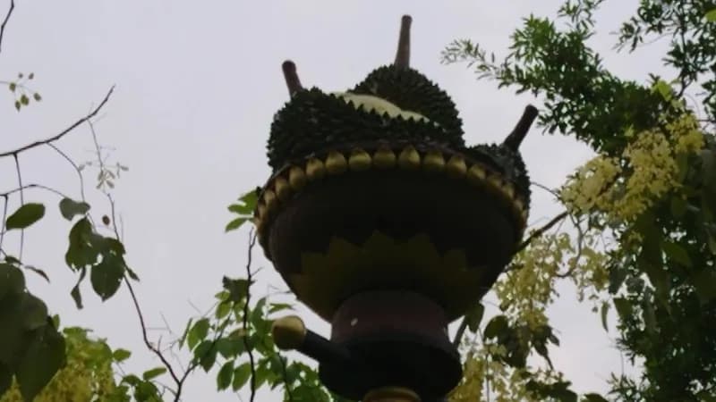 View of Makut Rommayasaran Park in Nonthaburi, BKK