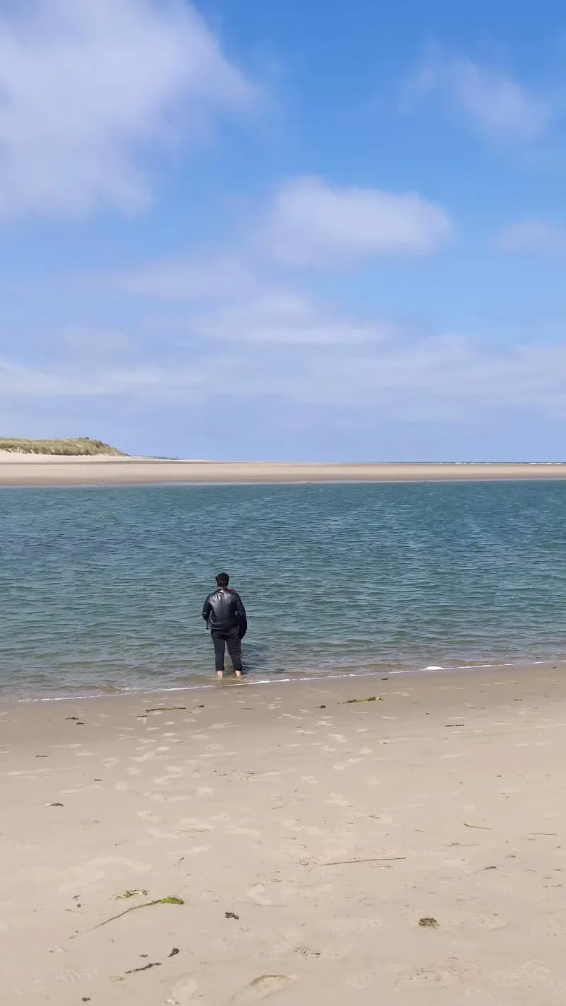 View of Malahide Beach in Malahide, D