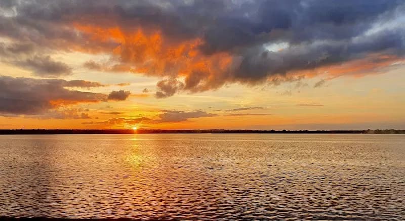 Malahide Estuary nature preserve in Malahide, D