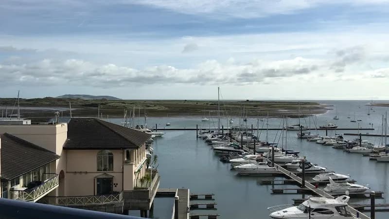View of Malahide Marina in Malahide, D