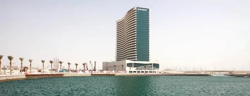 Manara Waterfront Promenade park in Reem Island, Abu Dhabi