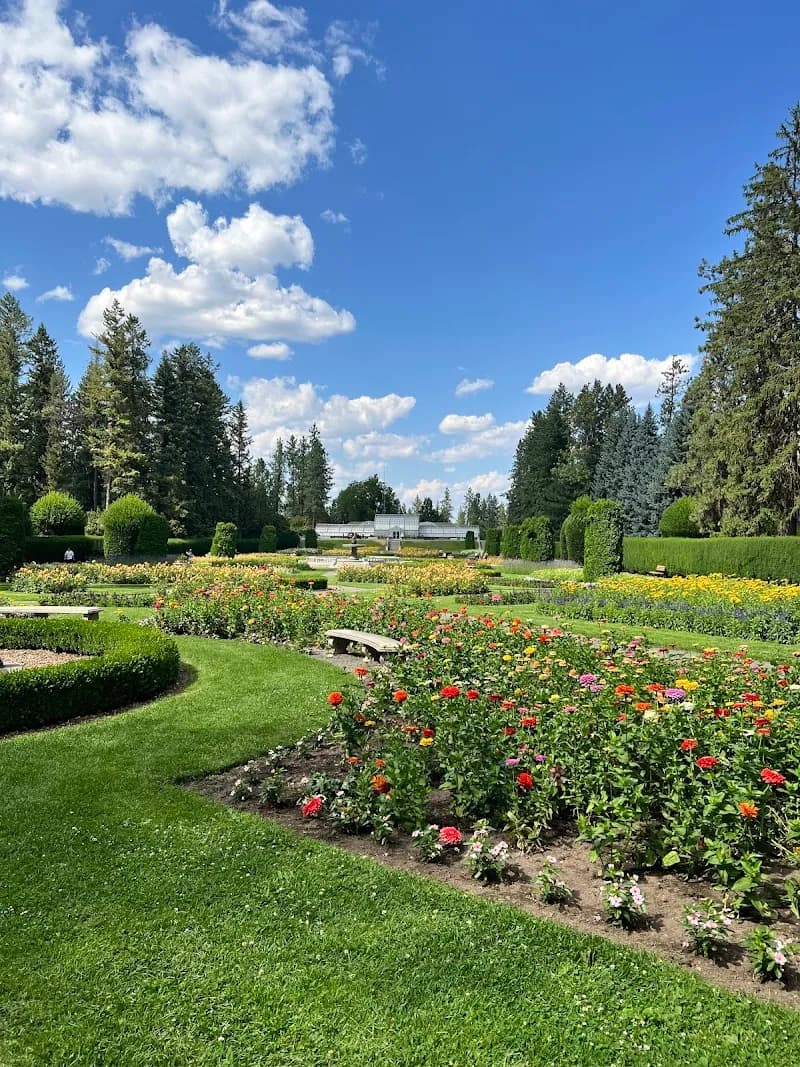 View of Manito Park in Spokane, WA