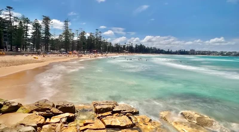 Manly Beach beach in Manly, NSW