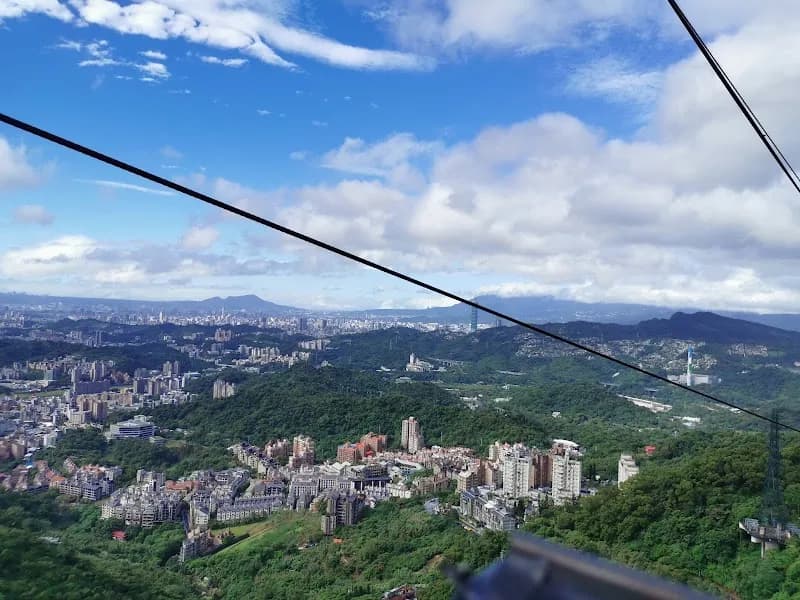 View of Maokong Gondola in Taipei, TPE