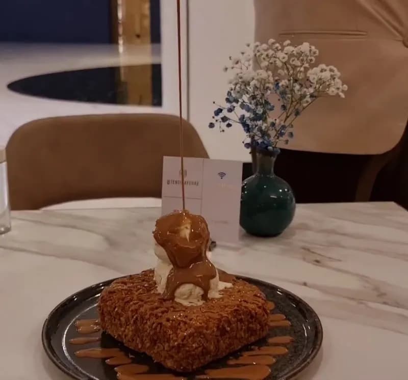 View of Marina Ice Cream Parlor in Abu Dhabi Marina, Abu Dhabi