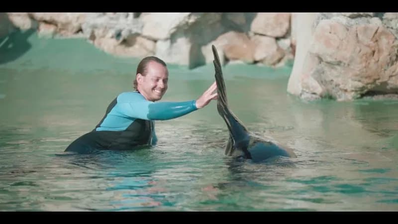 View of Marineland in Villeneuve-Loubet, PACA