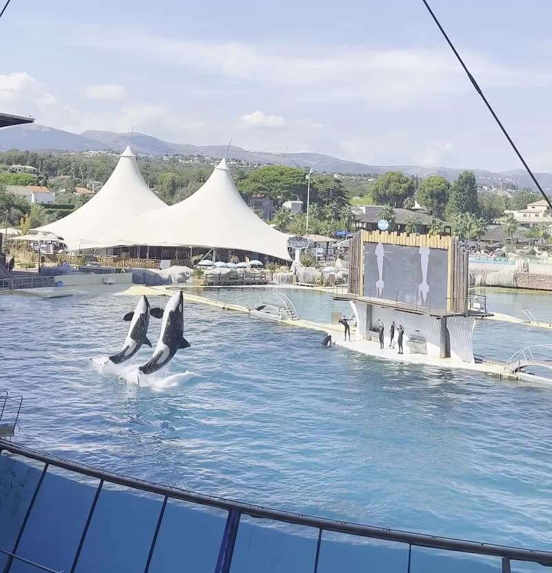 View of Marineland in Villeneuve-Loubet, PACA
