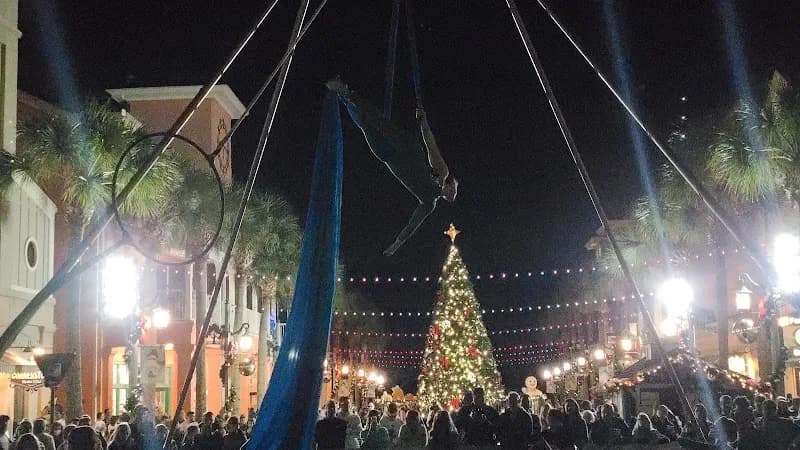 View of Market Street in Celebration, FL