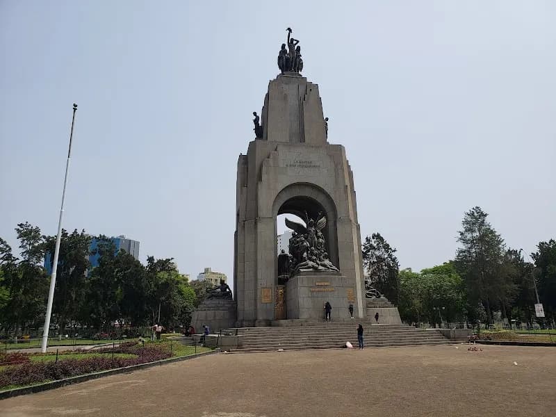 Mars Field park in Santa María del Mar, Lima