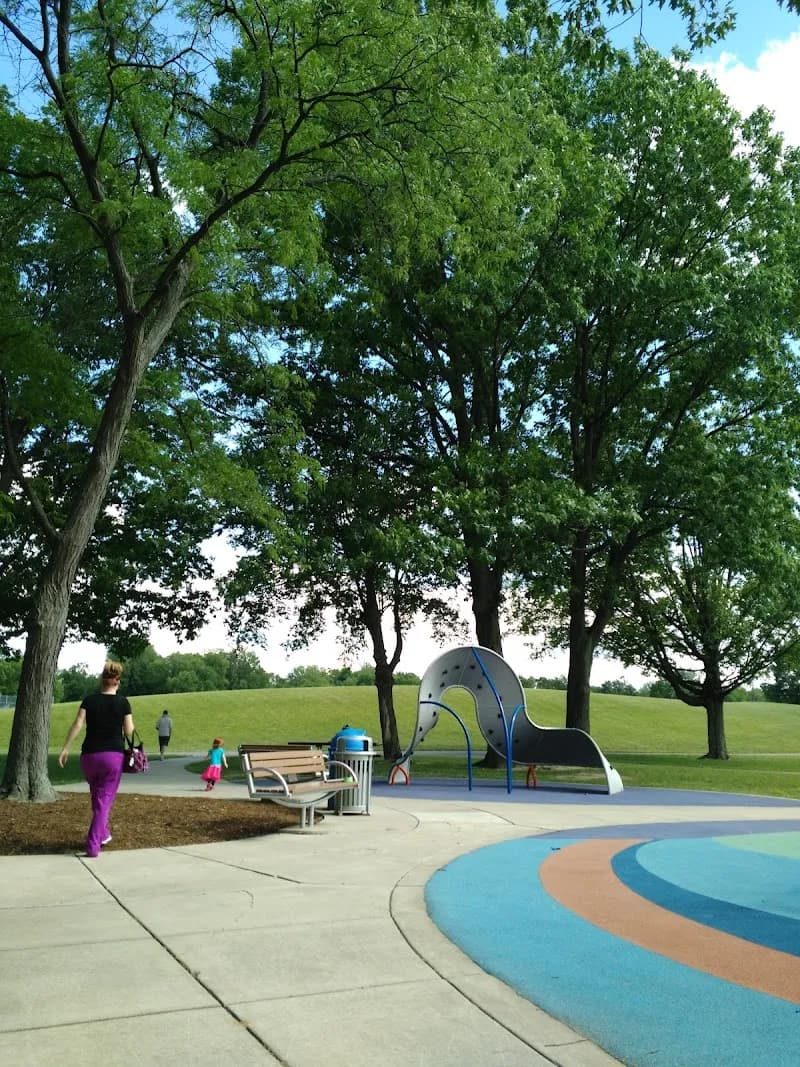 View of Marshbank Park in West Bloomfield, MI