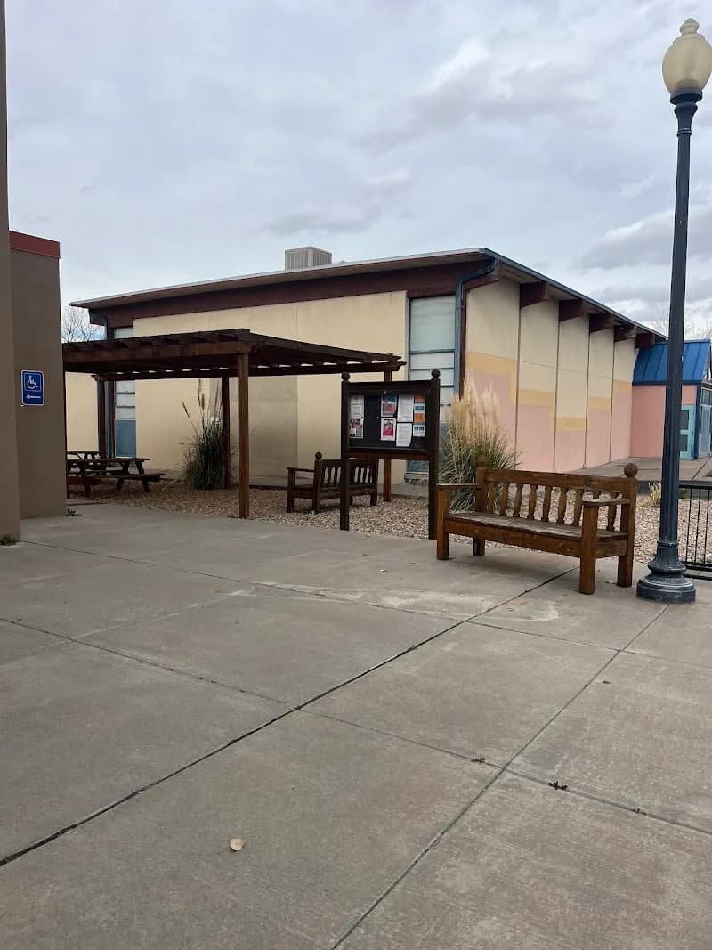 View of Martha Liebert Public Library in Bernalillo, NM
