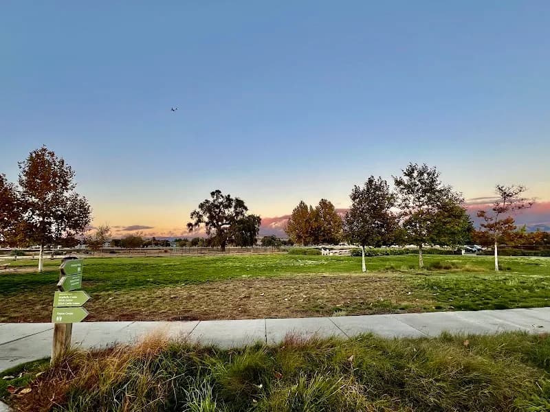 View of Martial Cottle Park in Redwood City, CA