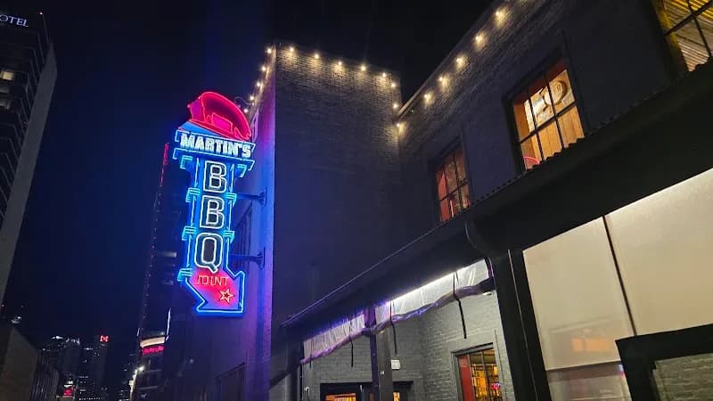 View of Martin's Bar-B-Que Joint in Nashville, TN