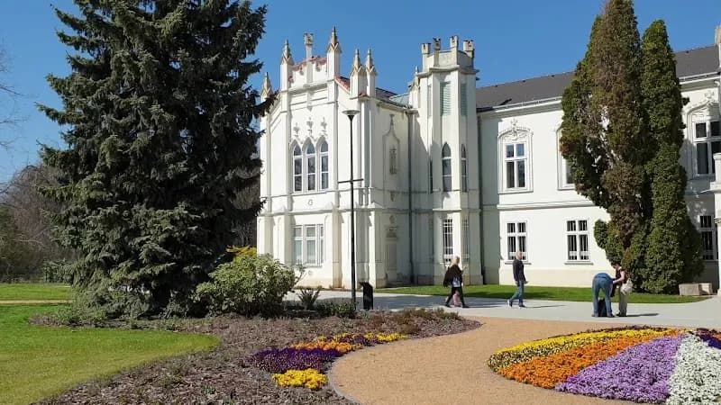 View of Martonvásári Park Conservation Area in Martonvásár, Budapest
