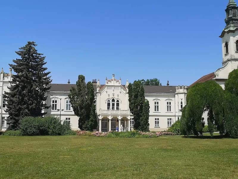 View of Martonvásári Park Conservation Area in Martonvásár, Budapest