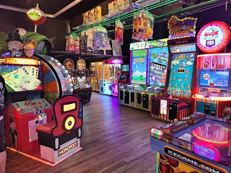 View of Marty's Playland in Ocean City, MD