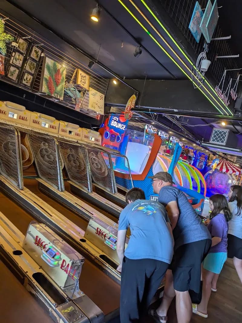 View of Marty's Playland in Ocean City, MD