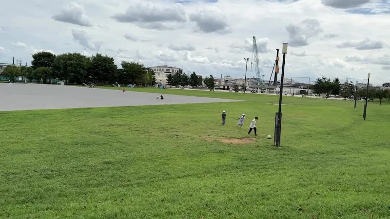 View of Matsubara Ayase River Park in Kawagoe, Saitama