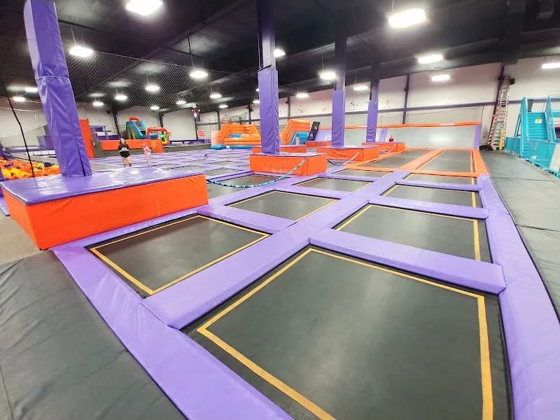 View of MaxxAir Trampoline Park in Lubbock, TX