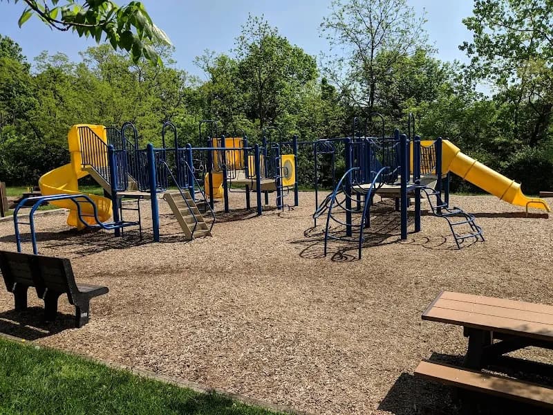 View of McDonald Commons Park in Madeira, OH