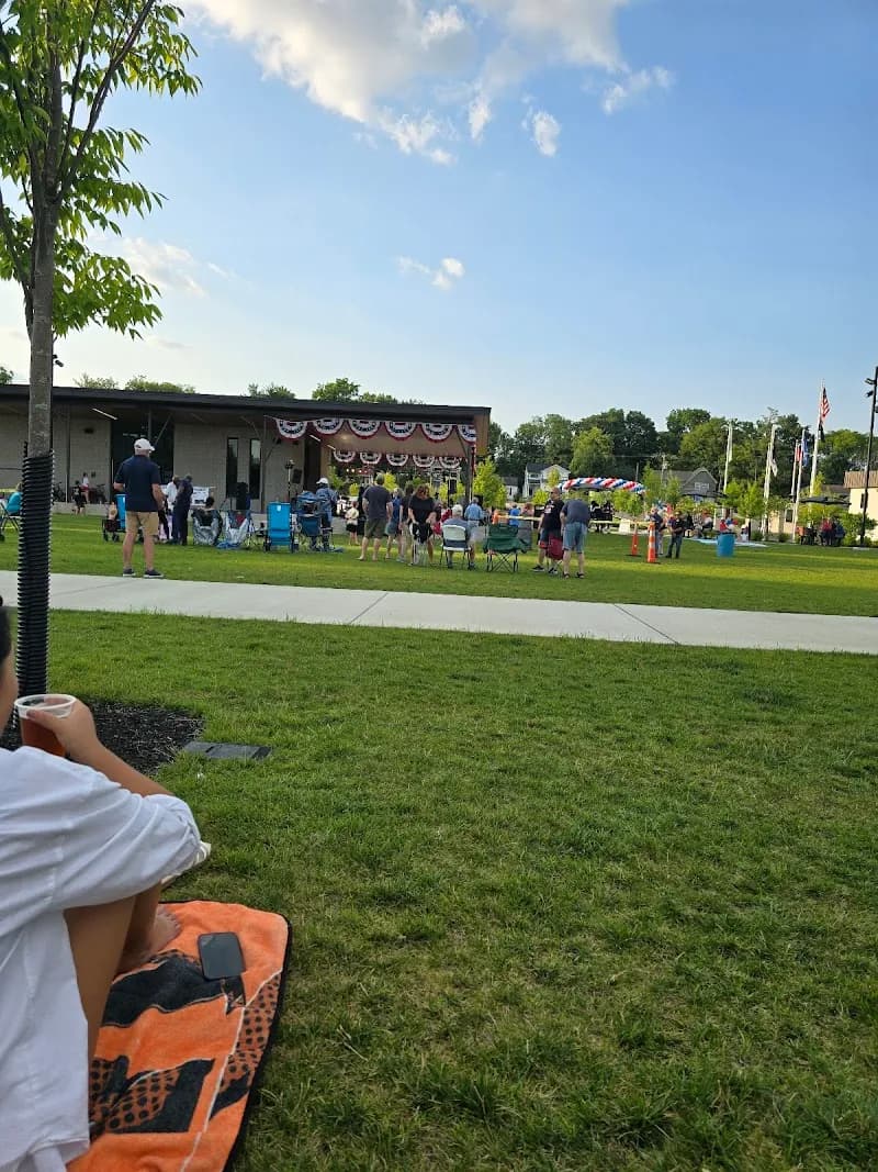 View of McDonald Commons Park in Madeira, OH