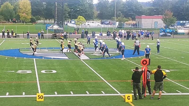 View of McLeod Athletic Park in Langley, BC