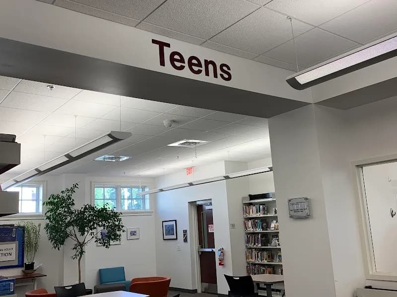 View of Media-Upper Providence Free Library in Media, PA