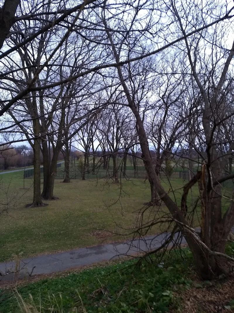 View of Melas Park in Arlington Heights, IL