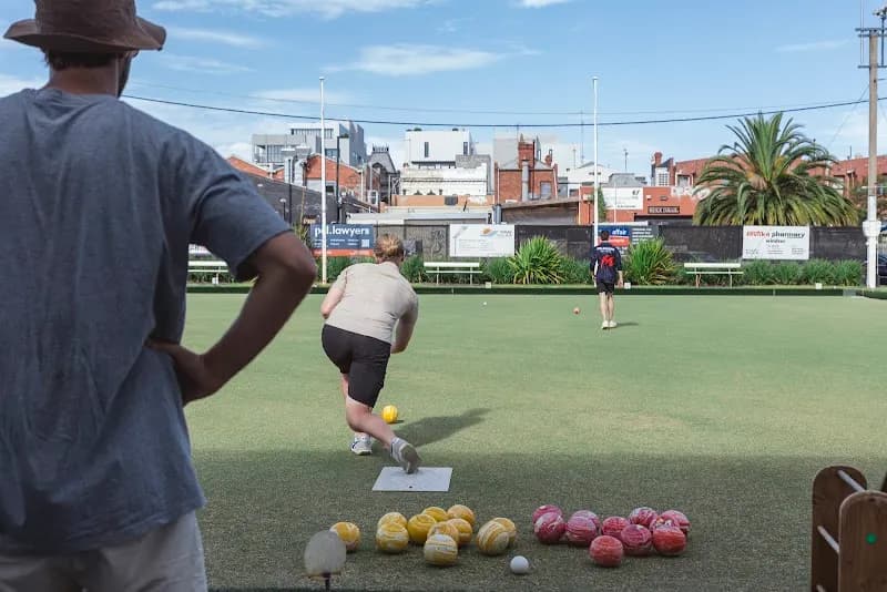 View of Melbourne Bowling Club in Prahran, VIC