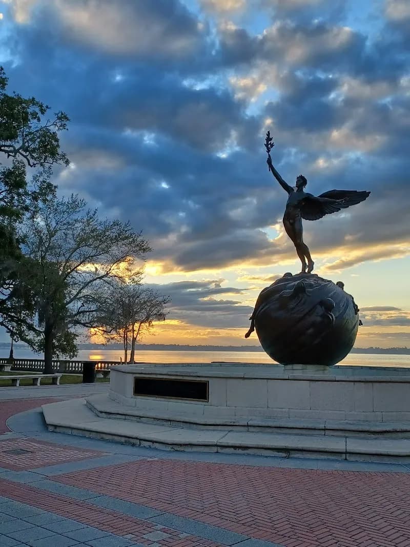 View of Memorial Park in Riverside, FL