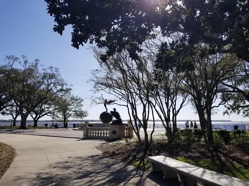 View of Memorial Park in Riverside, FL
