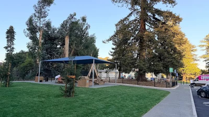 View of Memorial Park in San Leandro, CA