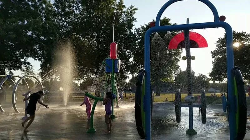 View of Memorial Park in South Delta, BC