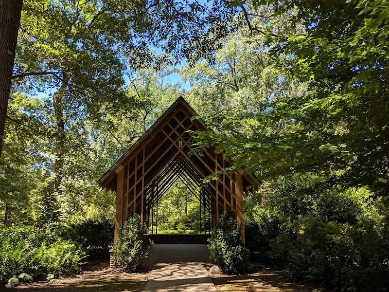 View of Memphis Botanic Garden in East Memphis, TN