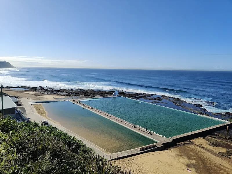 Merewether Ocean Baths swimming pool in Newcastle, NSW